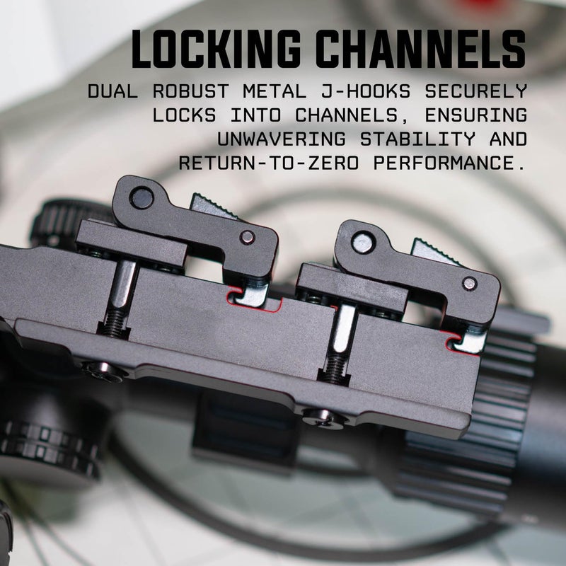 Monstrum Hypergrip Cantilever Scope Mount with Quick Release - Image 4